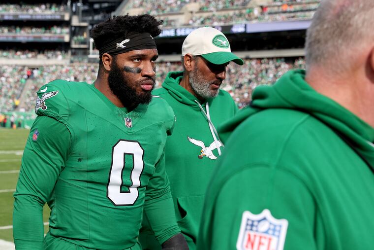Eagles pass rusher Bryce Huff was a nonfactor in his lone season in Philly.